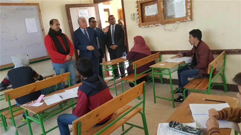 بداية مبشرة لامتحانات الاعدادية بجنوب سيناء