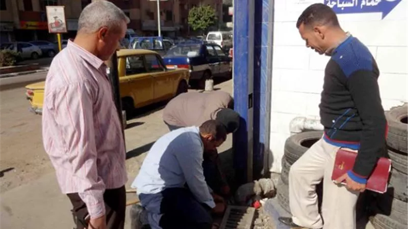 حملة لقطع المياه عن كبار المشتركين العازفين عن سداد الفواتير بسوهاج