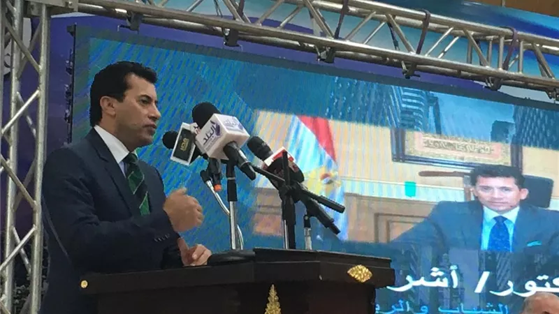 وزير الشباب ورئيس جهاز المشروعات يفتتحان مؤتمر المشروعات الصغيرة