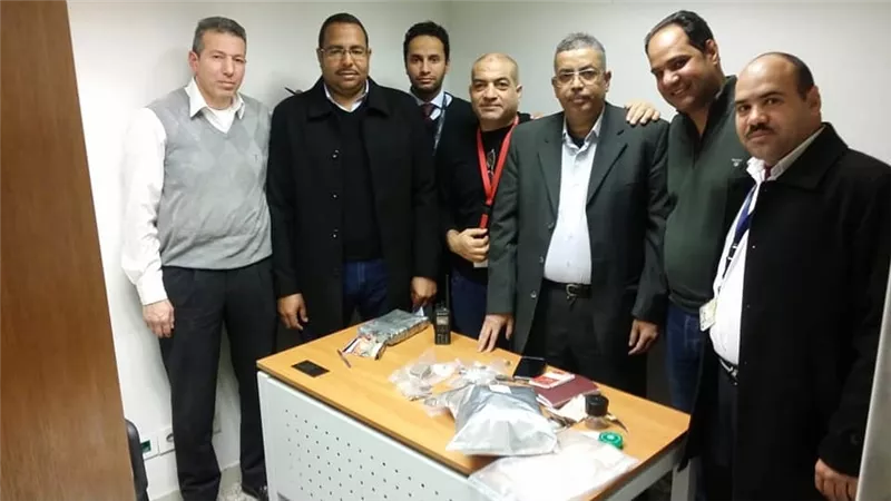 احباط تهريب كمية من المواد المخدرة بمطار الغردقة