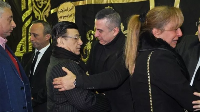 الفنانون يتوافدون على عزاء الراحل سعيد عبد الغنى