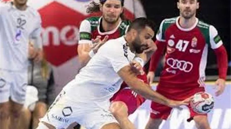 النرويج تتقدم 14/13 على منتخب مصر لليد فى الشوط الاول