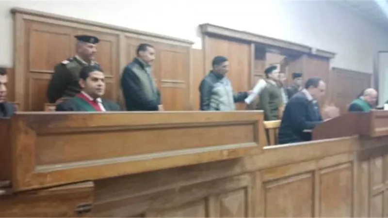 مفاجآت فى جلسة محاكمة قاتل 
