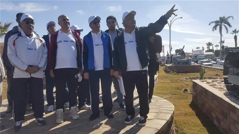 وزيرا الموارد المائية والشباب والرياضة فى مارثون تحت شعار حافظ عليها تلاقيها