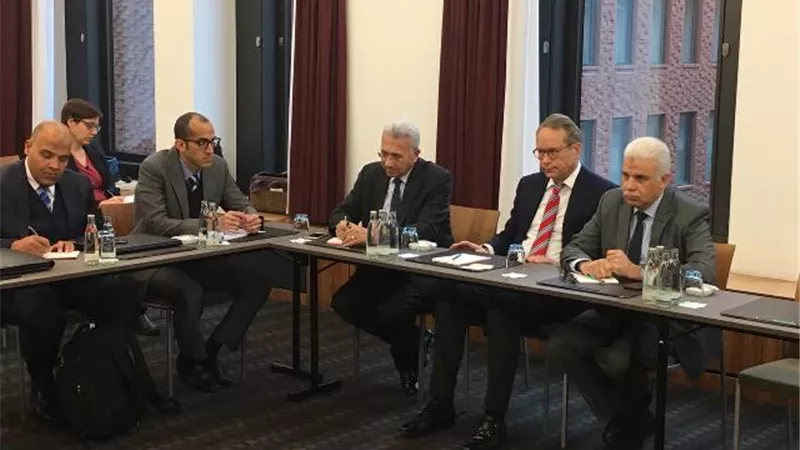 وزراء الإنتاج الحربي والتنمية المحلية والبيئة ورئيس العربية للتصنيع يلتقون وزير الدولة للاقتصاد والطاقة الألماني
