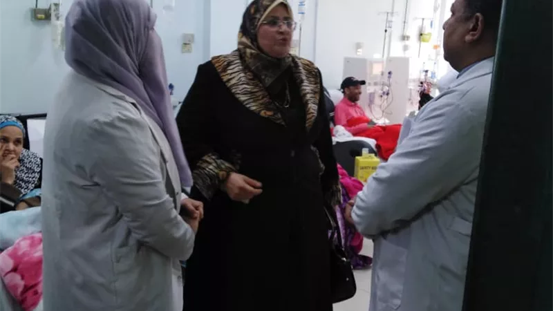مركز لعلاج الفيروسات الكبديه بمستشفي الوراق