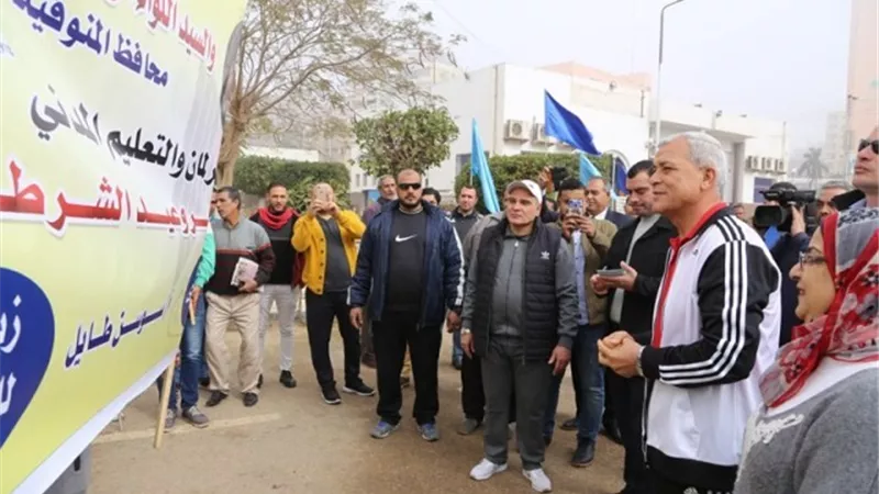 محافظ المنوفية يتفقد معرض الطلائع للمشغولات اليدوية بالإستاد الرياضي بشبين الكوم