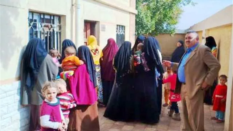 قوافل علاجية مجانية للمواطنين بقرى مركز ديروط في أسيوط