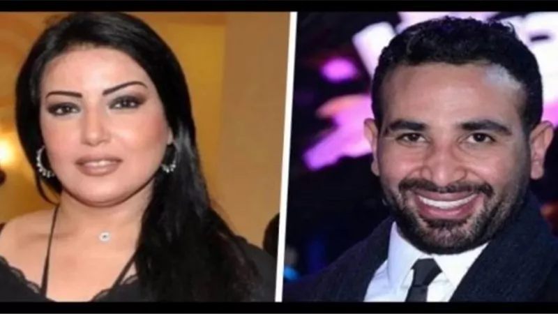 جلسة رومانسية لـ احمد سعد وسمية الخشاب تشعل مواقع التواصل صور