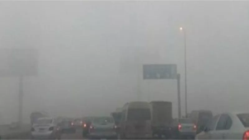 إغلاق طريق إسكندرية الصحراوى بسبب الشبورة