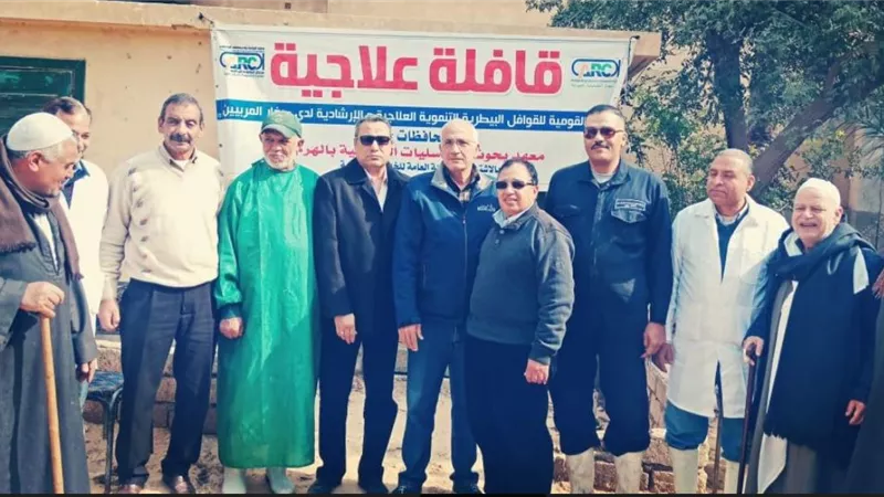 تنظيم 6 قوافل بيطرية علاجية بالفيوم