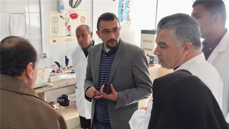 د شوكة يرفع درجة الاستعداد القصوي اثناء زيارة الشيخ زويد