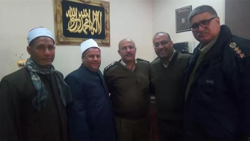 أوقاف شبين القناطر تقدم التهنئة لقيادات الشرطة بمناسبة أعيادهم