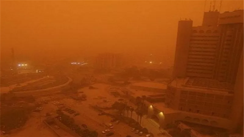 الارصاد :عاصفة ترابية تصل الى السواحل الشمالية الغربية خلال ساعات