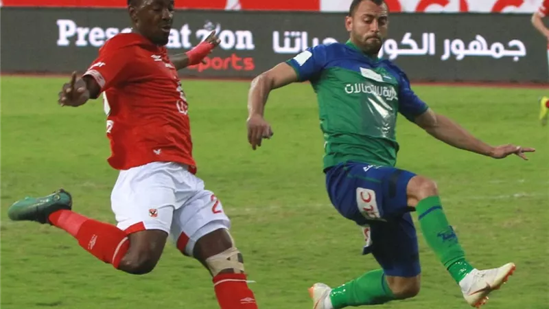 أجايى يسجل الهدف الثانى للاهلى أمام المقاصة فيديو