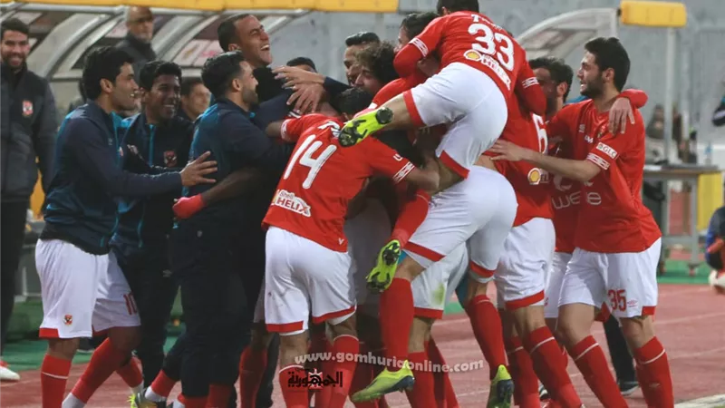 الاهلى يتقدم على المقاصة بهدفين فى الشوط الاول
