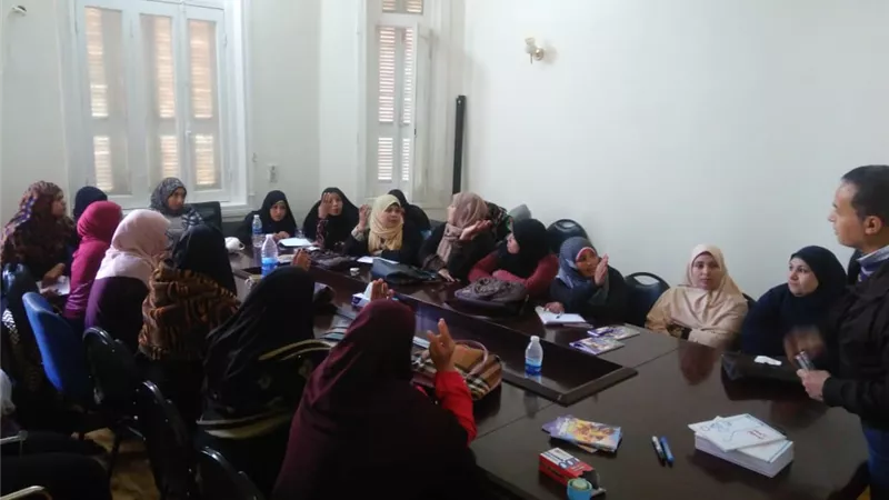 تدريب٥٠ منسقة لافتتاح فصول محو أمية جديد بقنا