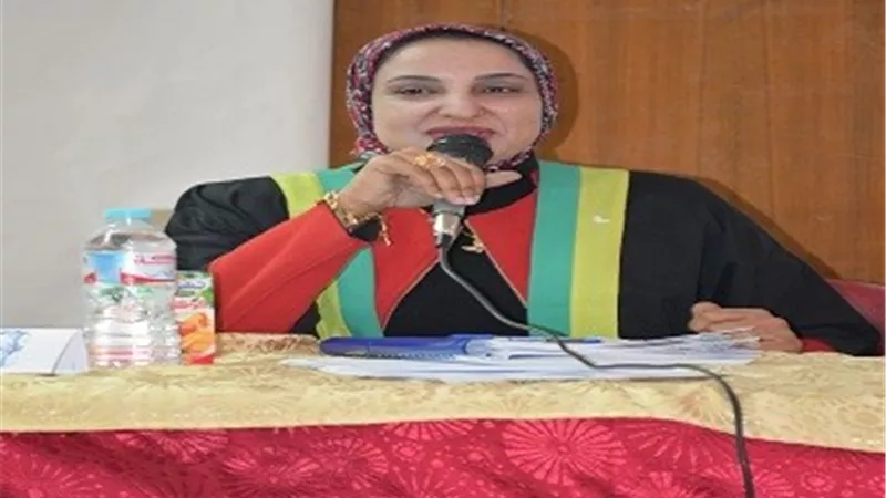 هيام شاهين مشرفاً على المدن الجامعية طالبات بجامعة عين شمس