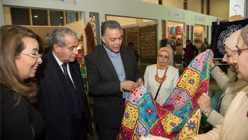 وزيرا التموين والنقل في ضيافة معرض ديارنا