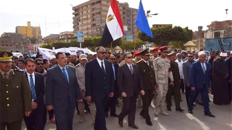 مهرجان رياضى ببنى سويف بمناسبة عيد الشرطة
