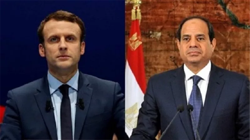 ماكرون يصل غداً فى زيارة لمصر تستغرق 3 ايام