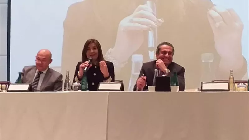 مكرم تلتقي الجالية المصرية بالإمارات وتستعرض فرص الاستثمار العقاري