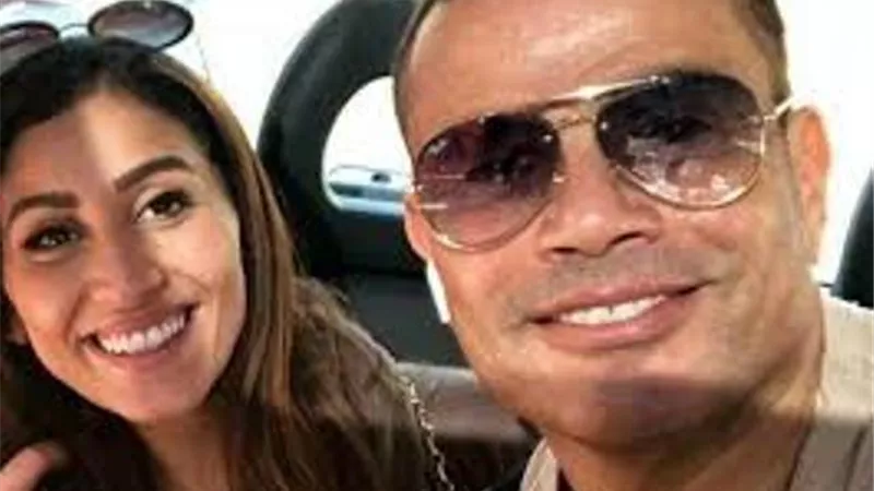 صورة جديدة لعمرو دياب ودينا الشربينى تشعل مواقع التواصل