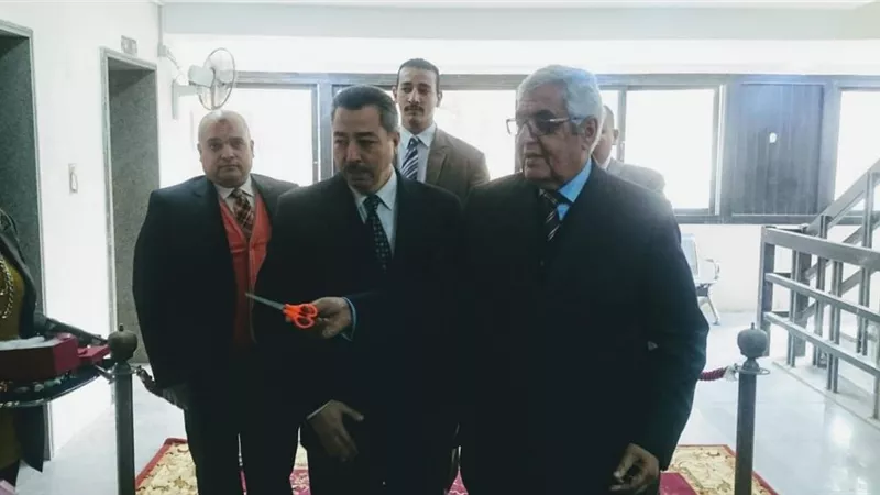 العدل تفتتح بعض مكاتب الشهر العقارى والتوثيق بعد تطويرها انشائياً وتقنياً(صور)