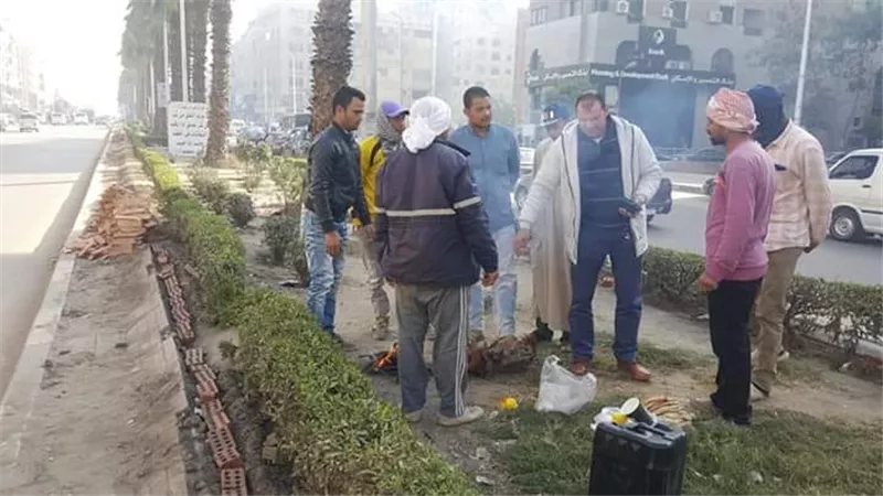 تنفيذ 42 قرار ازاله بشارع ترسا بالجيزه تمهيدا لتطويره