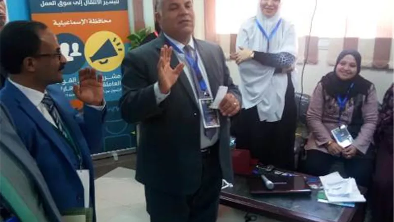 مدير تعليم الإسماعيلية يتفقد تدريب الجدارات المهنية