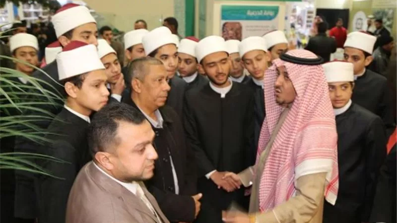 الجناح السعودي يستضيف طلاب جامعة الأزهر