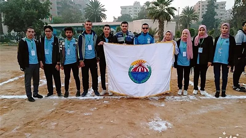 طلاب جامعة مدينة السادات يشاركون فى منتدى شباب الجامعات المصرية