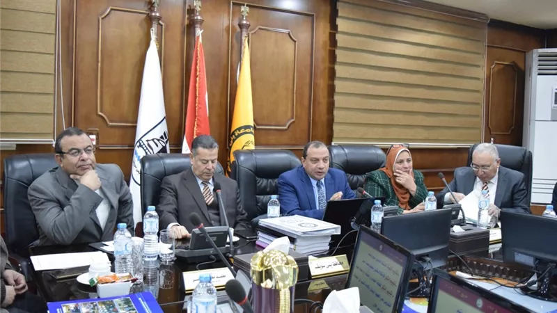 إنشاء مركز الخدمة العامة بكلية علوم ذوي الاحتياجات الخاصة ببنى سويف