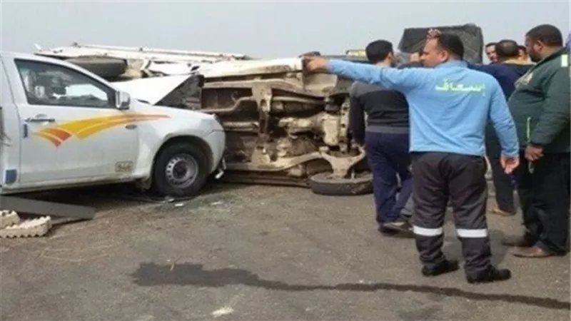 مصرع ٣ أشخاص فى تصادم ببنى سويف