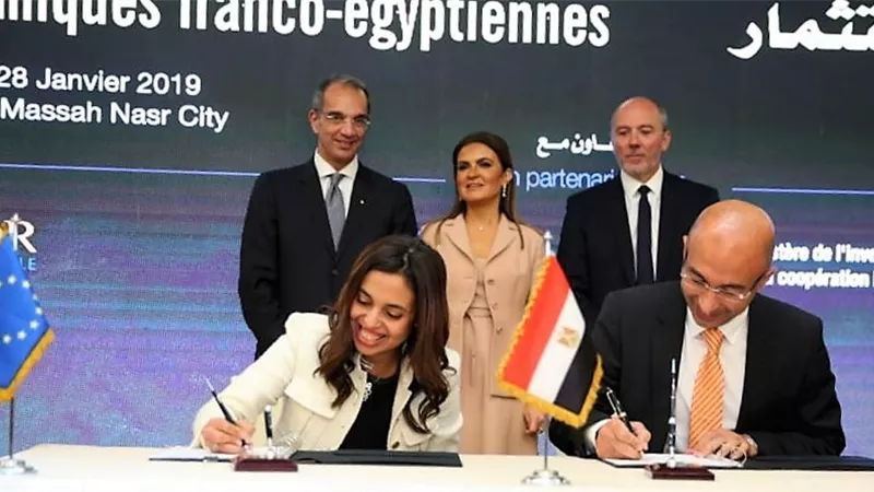 توقيع 4 اتفاقيات تعاون بين مصر وفرنسا في مجال الاتصالات صور