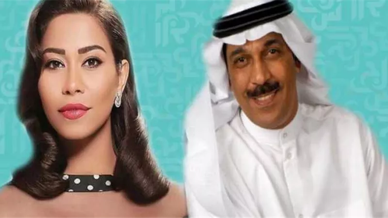 شيرين عبد الوهاب تغني مع عبدالله الرويشد في مهرجان الكويت