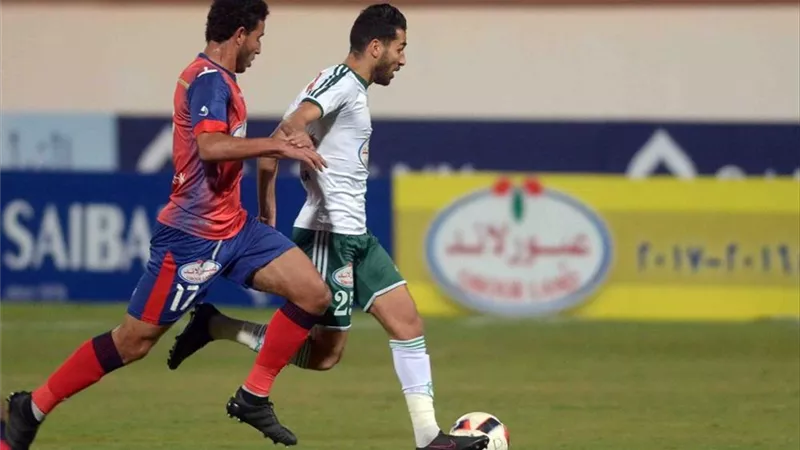 المصرى يتغلب على بتروجت بهدف دون رد