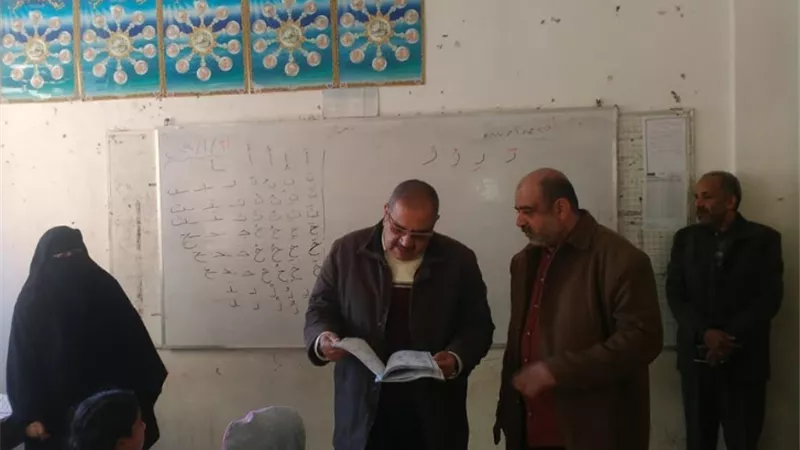 النيلي يتابع فعاليات مبادرة مدرسة مكارم الاخلاق 