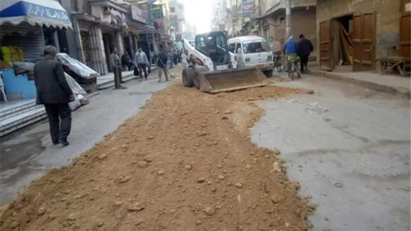 تمهيد وتسوية شوارع فوه