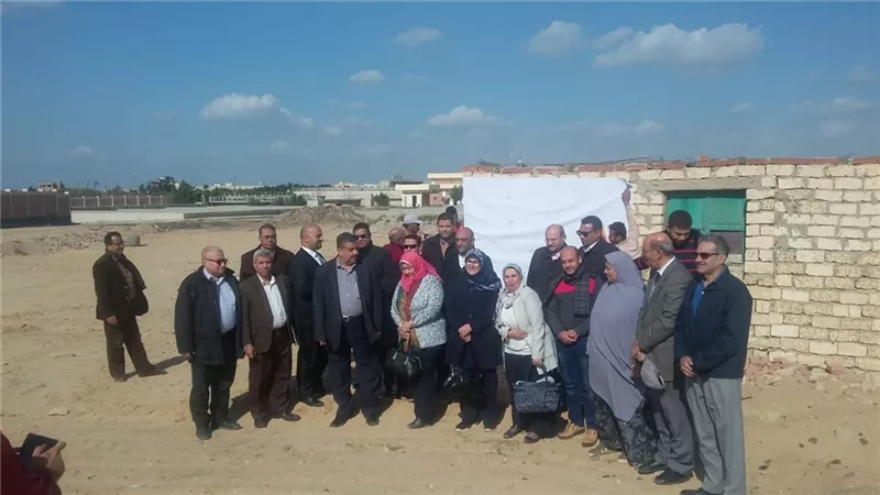 وضع حجر أساس محطة إنتاج الطاقة بتكنولوجيا البيوجاز بالصالحية الجديدة