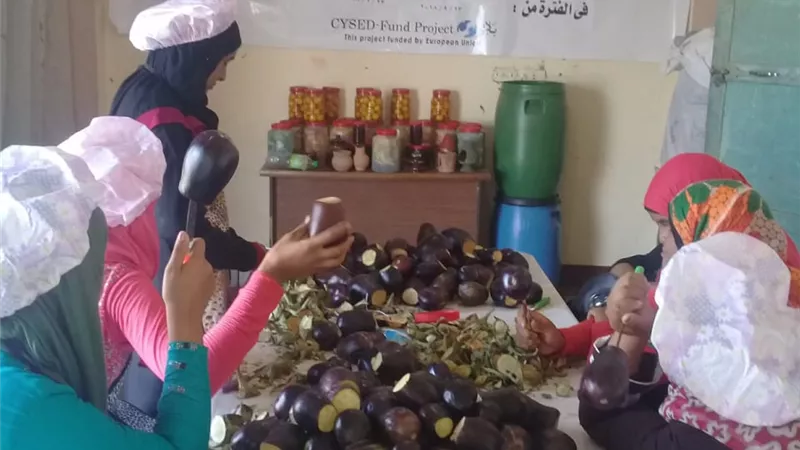 علمنى وشغلنى مبادرة بقنا لتدريب الفتيات على الصناعات الغذائية والحرف اليدوية