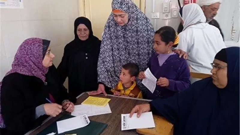بالصور .. مستقبل وطن يواصل القوافل الطبية لقرى الإسماعيلية