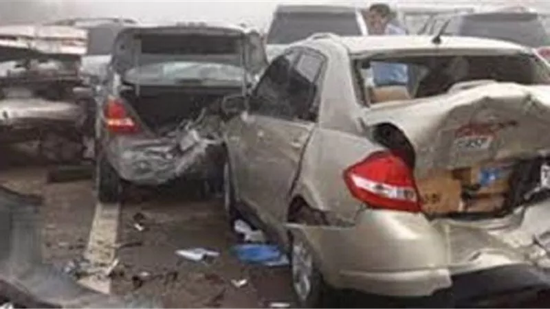 مصرع واصابة 6 اشخاص في حادثي تصادم في البحيرة