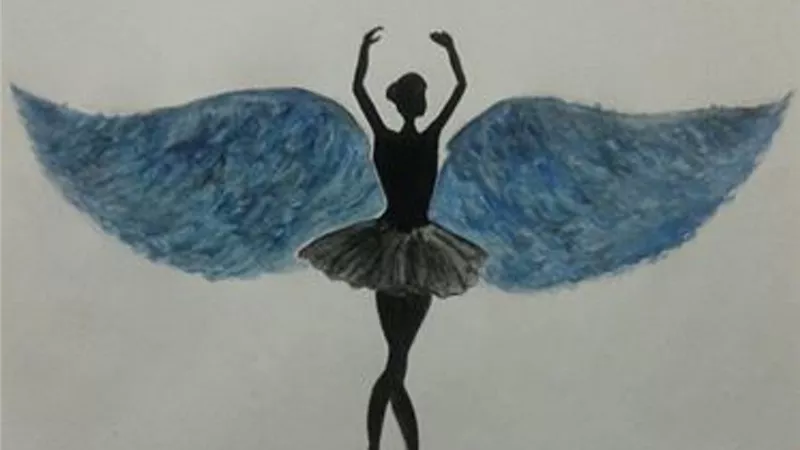 امل مكرم بنت المحلة الكبرى تعشق الرسم .. صور