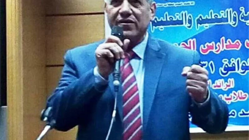 تعليم المنوفية يكرم احمد رفاعى قائد النشاط الطلابى