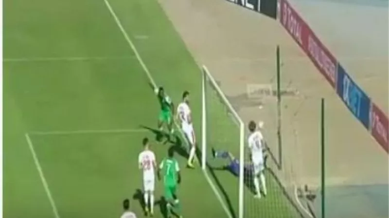 توسيلنى يتقدم بالهدف الثانى لبطل كينيا فى مرمى الزمالك.. فيديو