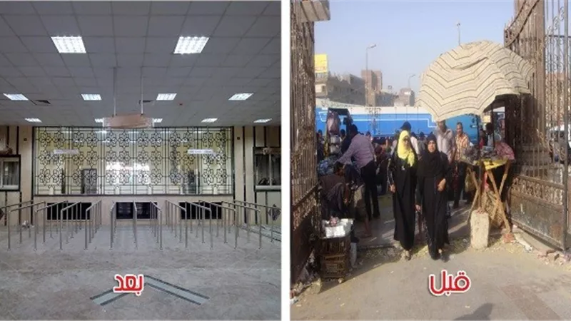 ننشر صور محطة المرج الجديدة قبل وبعد التطوير والازدواج بتكلفة ٦٠٠ مليون جنيه تمهيدا لافتتاحها