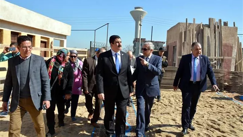 مرزوق وعجلان يتفقدان مدارس القناطر الخيرية
