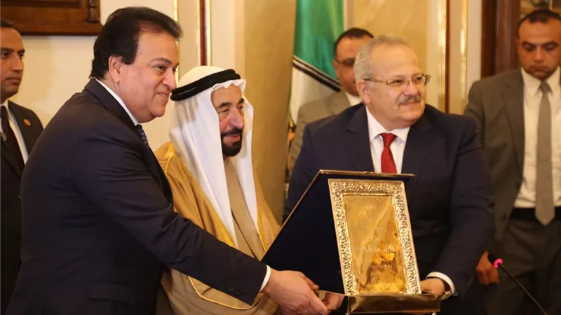 عبد الغفار: حب وتقدير الشعب المصري للشيخ سلطان أعظم شهادة