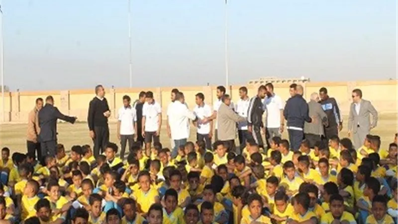 بالصور .. افتتاح أكاديمية النادي الإسماعيلي في الأقصر